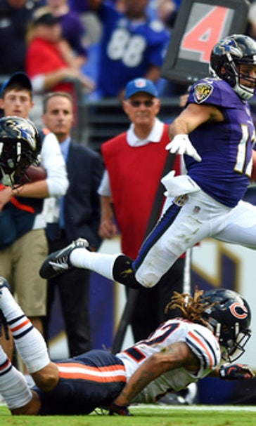 Ravens specializing in long kick returns and effective kicks